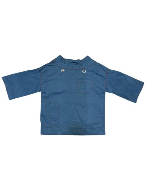 Marni MARNI 18SS Cotton Hemp Hatome Design Pullover Short Sleeve