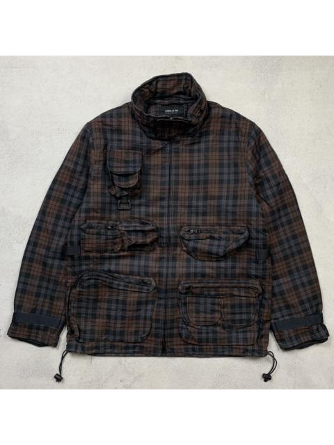 Other Designers Japanese Brand - Comme Ca Ism Hunting Jacket Multi Pocket Plaid Utility