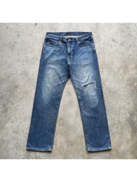 Other Designers Japanese Brand - Vintage Japanese Distressed Jeans Denim Faded Pants W36