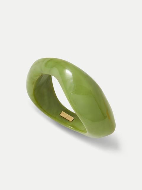 VERONICA BEARD MARBLED RESIN BANGLE