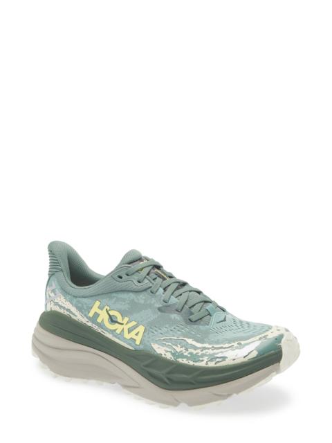 HOKA HOKA Stinson ATR 7 Running Shoe in Fern /Cement at Nordstrom