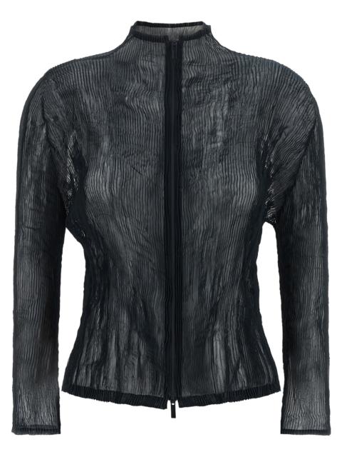 ISSEY MIYAKE Issey Miyake Women 'Chiffon Twist 1' Cardigan