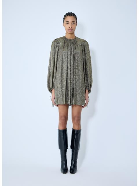 Chloé Chloé Women Gathered Silk Crêpon Mini Dress