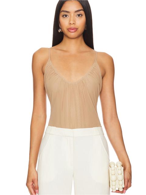 L'AGENCE Gelina Ruched Bodysuit