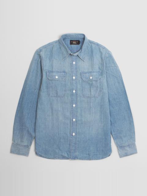 RRL by Ralph Lauren Double RL Chambray Workshirt