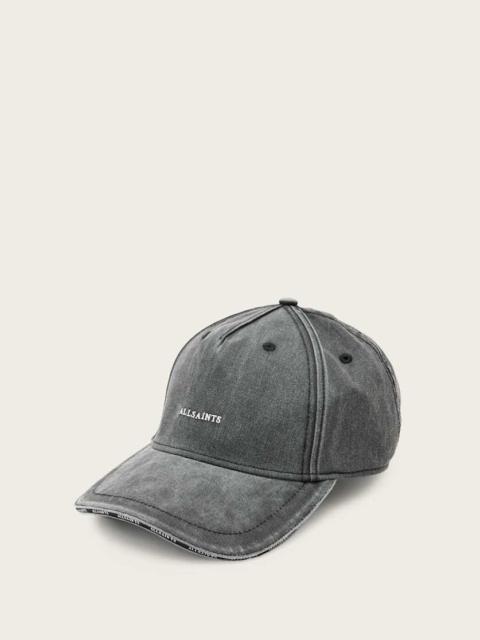 ALLSAINTS FELIX EMBROIDERED BASEBALL CAP