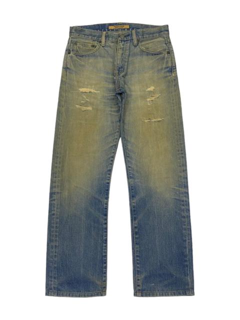 UNDERCOVER VINTAGE UNIQLO JAPAN DISTRESSED DENIM UNDERCOVER STYLE