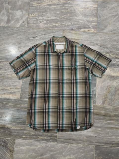 White Mountaineering White Mountaineering Short-sleeved check shirt 14SS