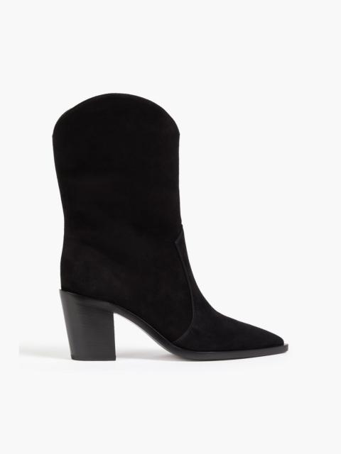 Gianvito Rossi Denver suede cowboy boots