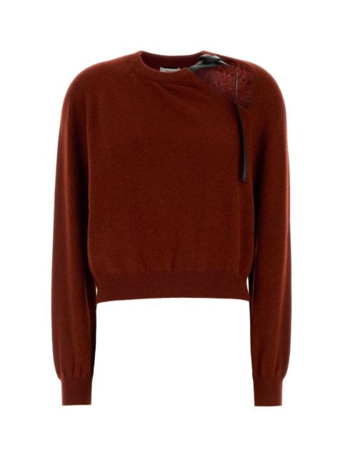 FERRAGAMO Salvatore Ferragamo Women Brick Wool Blend Sweater