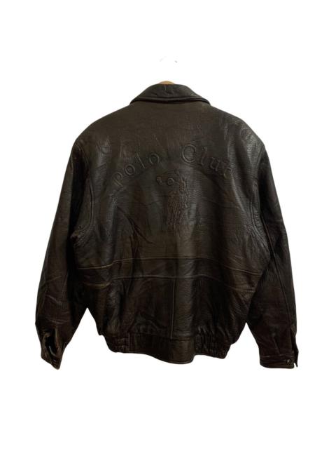 Other Designers Beverly Hills Polo Club - 🔥Polo Club Big Logo Leather Jacket