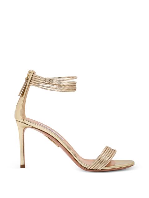 AQUAZZURA Aquazzura Sway Metallic Sandals
