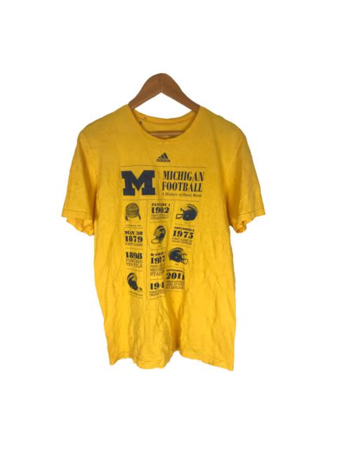 adidas Adidas Michigan Football Helmet History Tee