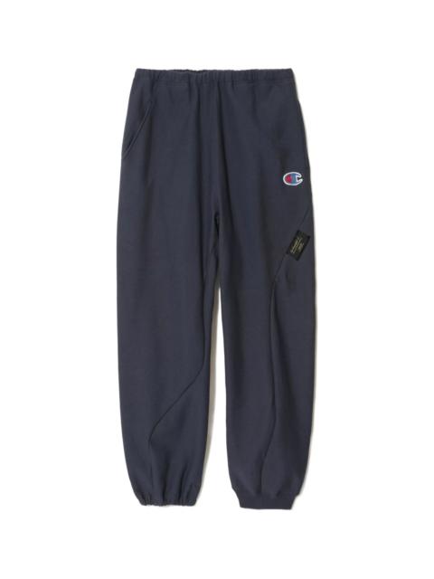 UNDERCOVER X CHAMPION LOGO-PATCH TRACK PANTS