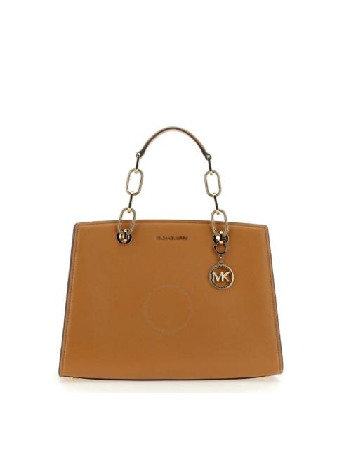 Other Designers Michael Kors Medium Cynthia Leather Satchel