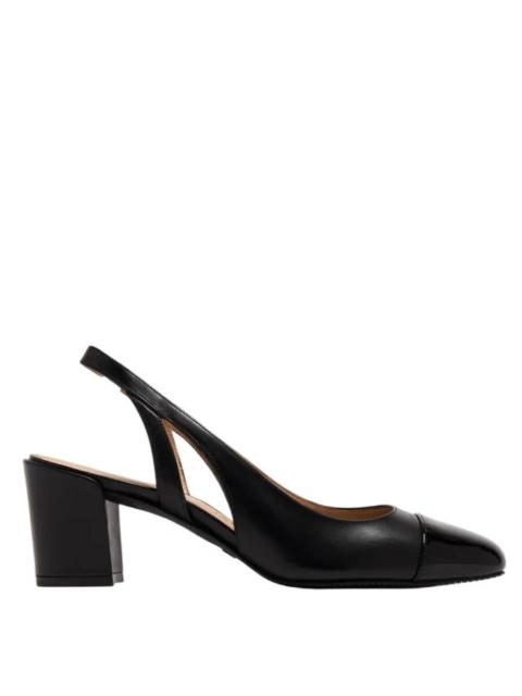 Stuart Weitzman Stuart Weitzman Sleek 50 Leather Slingback Pumps