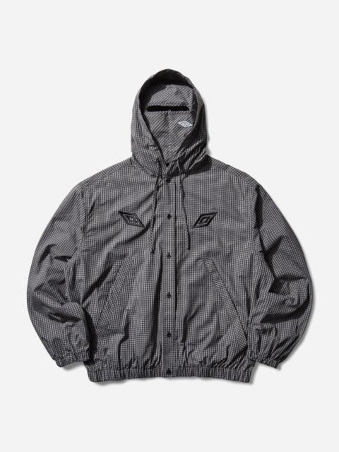 umbro Gingham Masked Shirt Coffee Brown / White / Black