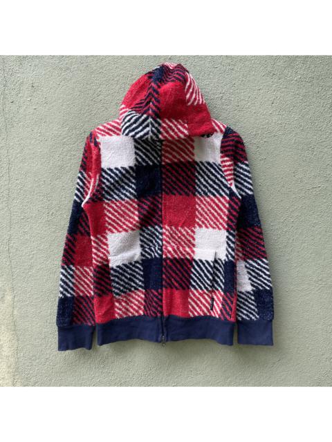 Other Designers Vintage - Vintage TOMMY GIRL Fleece Full Print Zipper Hoodie Jacket
