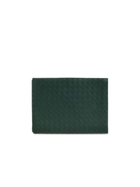 Bottega Veneta BOTTEGA VENETA Intrecciato Green Case Bag New & Authentic