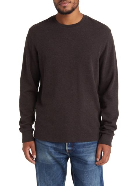 FRAME Duo Fold Long Sleeve Cotton T-Shirt