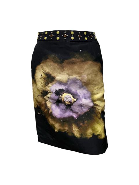UNDERCOVER Spring Summer 2016 "Greatest" Flower Print Studs Skirt
