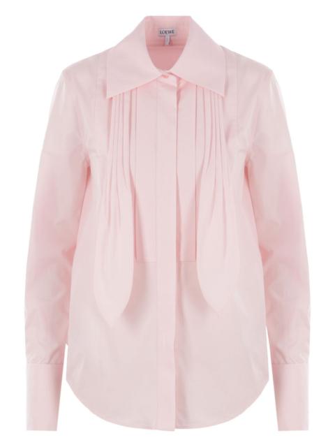 Loewe Loewe Women Draped Cotton Shirt