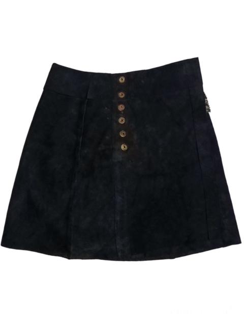 Other Designers Genuine Leather Skirt by Fook Deluxe Leather Wear Size 7