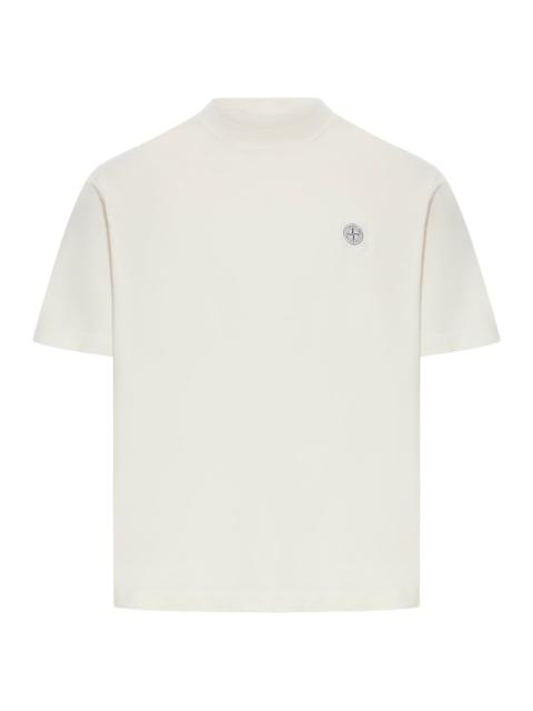 Stone Island REGULAR FIT T-SHIRT WITH COMPASS LOGO