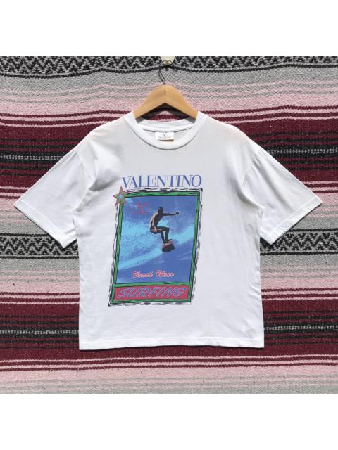 Other Designers Vintage Valentino Studio Surfing Tee Valentino Crop Top