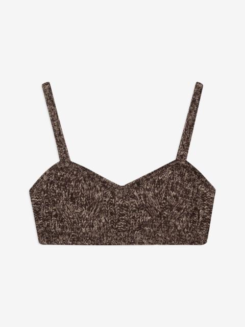 For Love & Lemons Nathalie Knit Bra Top