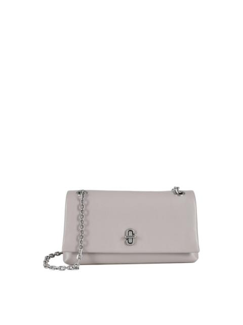 Marc Jacobs Marc Jacobs The Dual Wallet In Grey Leather