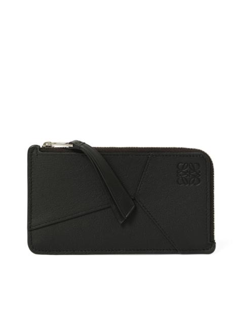 Loewe Puzzle Edge L Coin Cardholder in Black