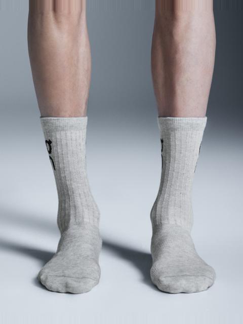 On Logo Sock High 3P