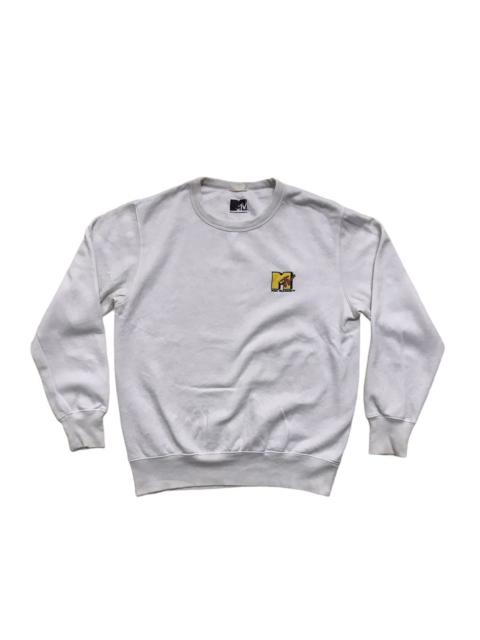 Other Designers Vintage Mtv Music Television Sweatshirt Embroidered Logo