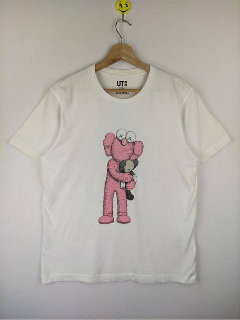 Steals🔥Kaws X Uniqlo T Shirt Pink BFF Tee