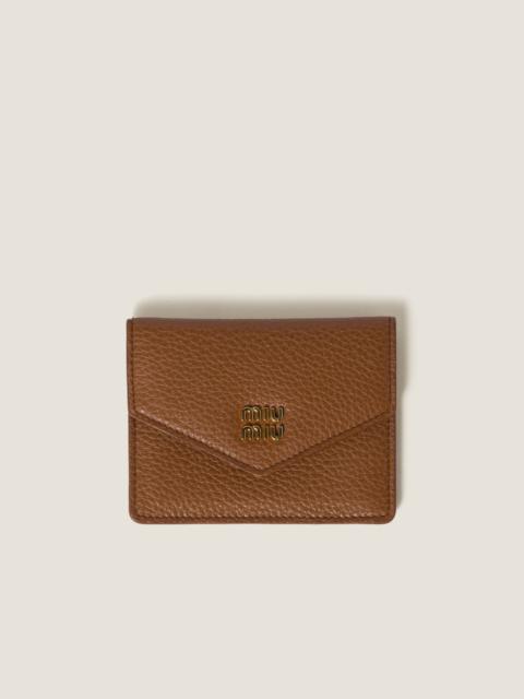 Miu Miu Leather card holder
