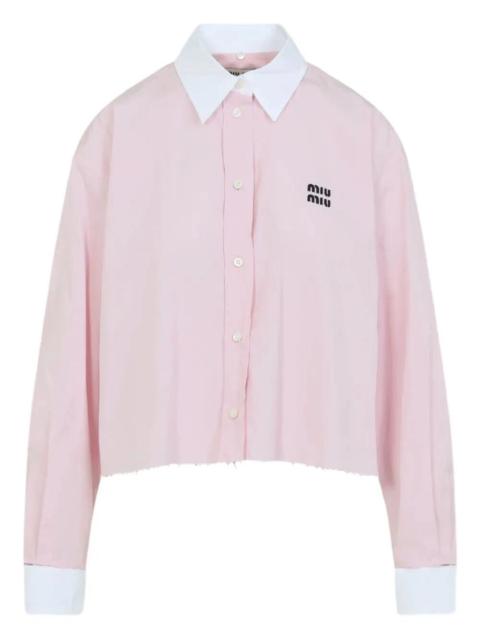 Miu Miu Miu Miu Women Popeline Shirt