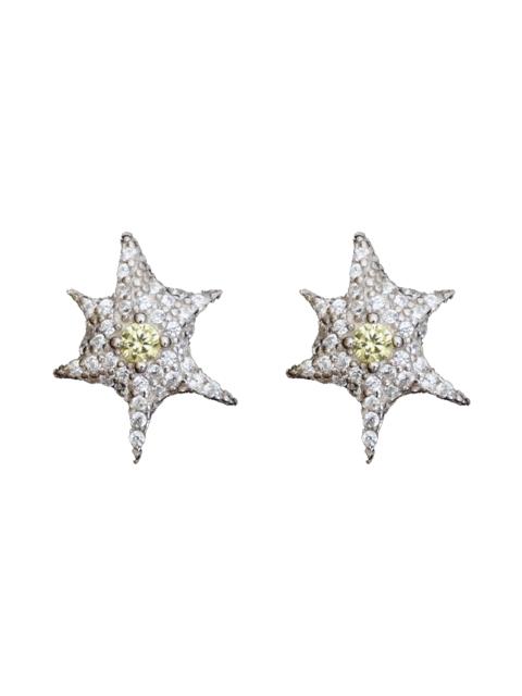 Collina Strada CANARY STARBURST STUDS