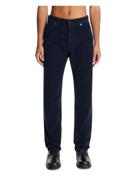 Stone Island Blue Corduroy Cotton Jeans