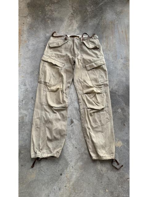 Other Designers Archival Clothing - Grand Global GGD Parachute Faded Baggy Cargo Pant