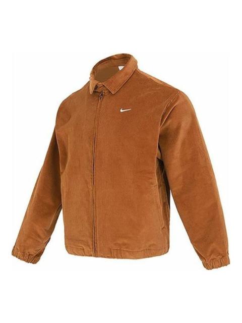 Nike Nike Life Harrington Cord Jacket 'Brown' DX9071-270