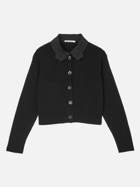 CECILIE BAHNSEN BIBI CARDIGAN RECYCLED CASHMERE