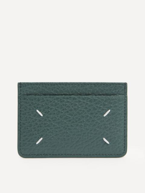 Maison Margiela Logo Leather Card Holder