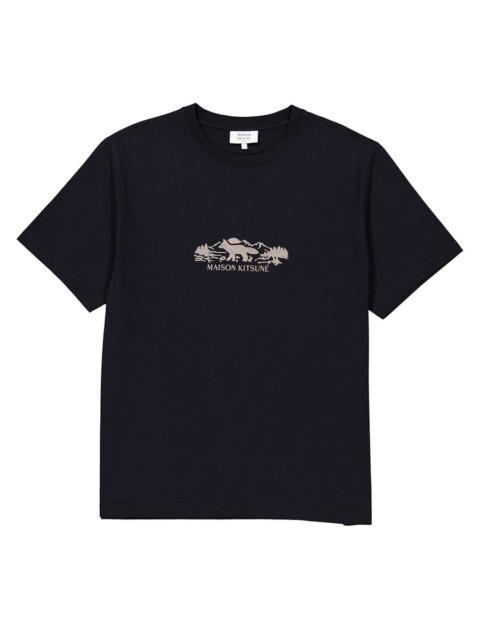 Maison Kitsuné Maison Kitsune Outdoor Profile Fox T-Shirt