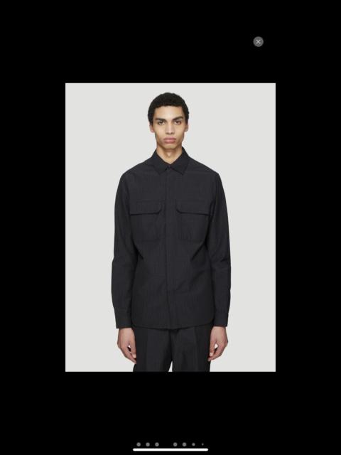 Rick Owens 🔥FINAL DROP🔥 48-50 EU Rick Owens Black Wool Shirt