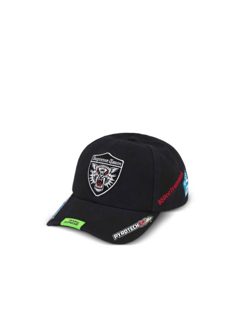 Supreme logo-patch baseball cap
