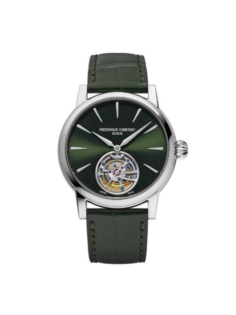 Other Designers Frederique Constant Manufacture Tourbillon Automatic Green Dial Men's Watch FC-980GR3H6