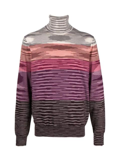 Missoni INTARSIA-KNIT WOOL JUMPER