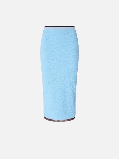 PINKO SLIM-FIT JACQUARD MIDI SKIRT
