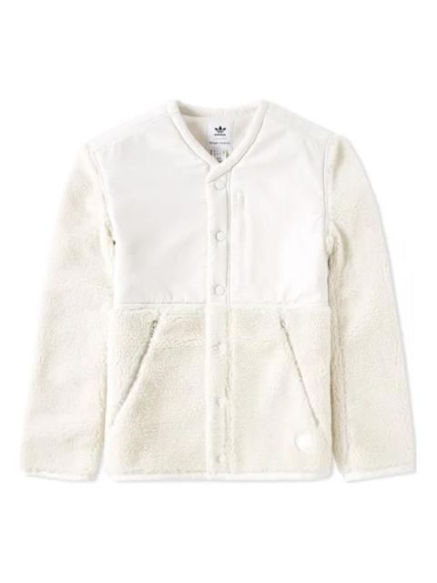 adidas adidas x WIings Horns Sherpa Jacket 'White' AZ1490